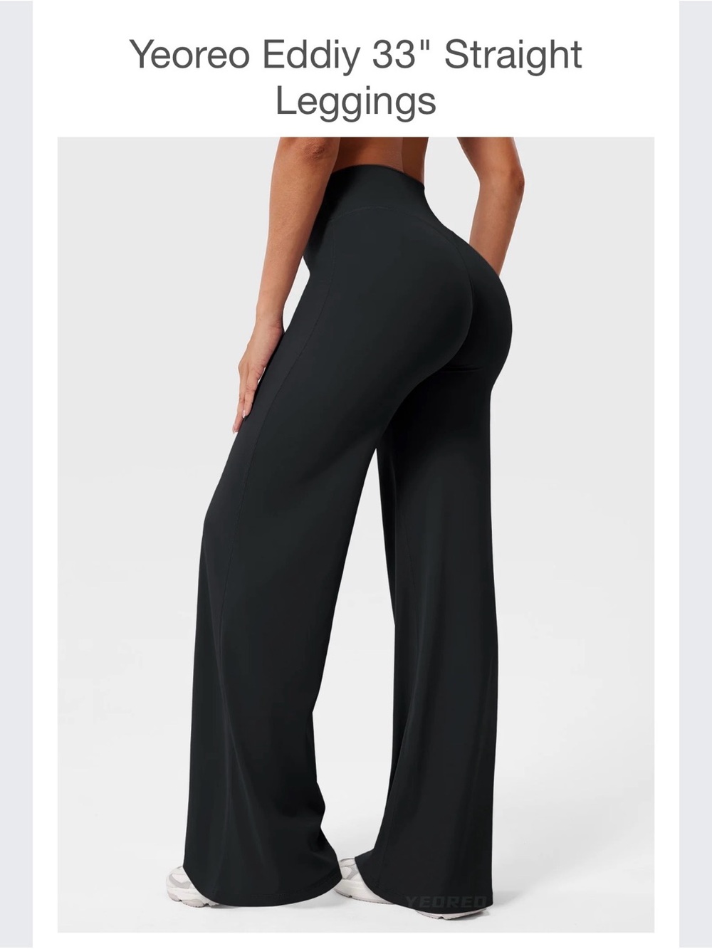 Yeoreo Eddiy High-Waist ~32" Straight-Leg Leggings